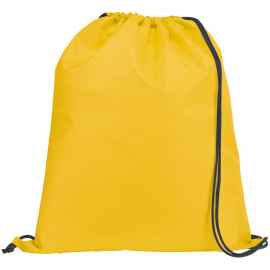 Рюкзак-мешок Carnaby, желтый, Цвет: желтый, Размер: 35x41 см