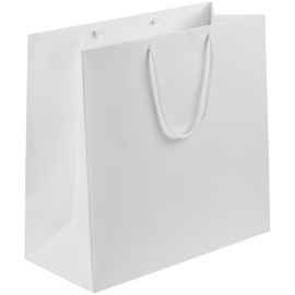 Пакет бумажный Porta L, белый, Цвет: белый, Размер: 35x35x16 см