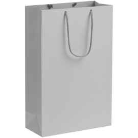 Пакет бумажный Porta M, серый, Цвет: серый, Размер: 23х35х10 см