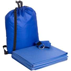 Набор для йоги Navasana Mini, синий, Цвет: синий, Размер: коврик: 173х61х0