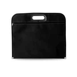 Конференц-сумка JOIN, черный, 38 х 32 см,  100% полиэстер 600D, Цвет: Чёрный