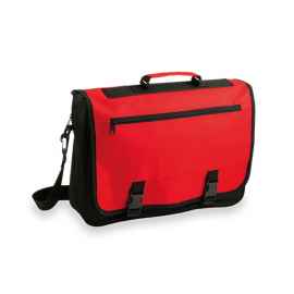 Конференц-сумка VERSE, красный, 39 х 32 x 9 см, 100% полиэстер 600D, Цвет: красный