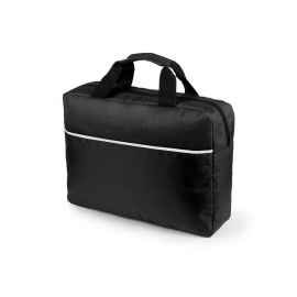 Конференц-сумка HIRKOP, черный, 38 х 29,5 x 9 см, 100% полиэстер 600D, Цвет: Чёрный