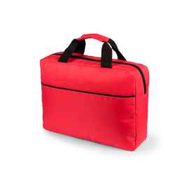 Конференц-сумка HIRKOP, красный, 38 х 29,5 x 9 см, 100% полиэстер 600D, Цвет: красный