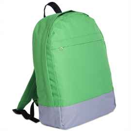 Рюкзак 'URBAN',  зеленый/серый, 39х27х10 cм, полиэстер 600D, Цвет: зеленый, серый