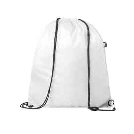 Рюкзак LAMBUR, белый, 42x34 см, 100% полиэстер RPET, Цвет: белый