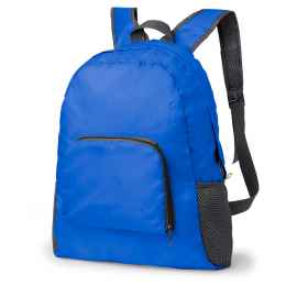 Рюкзак складной MENDY, синий, 43х32х12 см, 100% полиэстер, Цвет: Чёрный
