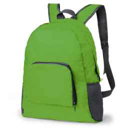 Рюкзак складной MENDY, зеленый, 43х32х12 см, 100% полиэстер, Цвет: зеленый