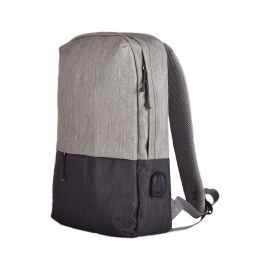 Рюкзак 'Beam', серый/темно-серый, 44х30х10 см, ткань верха: 100% полиамид, подкладка: 100% полиэстер, Цвет: серый, темно-серый, Размер: 44*30*10 см