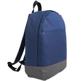 Рюкзак 'URBAN',  темно-синий/cерый, 39х27х10 cм, полиэстер 600D, Цвет: темно-синий, серый