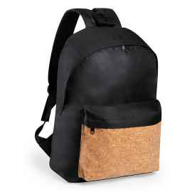 Рюкзак 'Lorcan', черный, 64x37x20 см, 100% пробка, 100% полиэстер 600D, Цвет: Чёрный