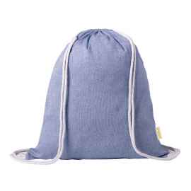 Рюкзак KONIM, синий, 42x38 см, 100% переработанный хлопок, 120 г/м2, Цвет: синий
