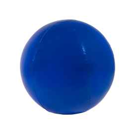 Мяч пляжный надувной, синий, D=40 см (накачан), D=50 см (не накачан), ПВХ, Цвет: синий