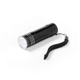 CONNY Фонарь карманный, 9 LED, черный, алюминий, Цвет: Чёрный, Размер: 8,4 x d 2,4 см