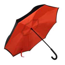 Зонт-трость 'Original', механический, 100% полиэстер, красный, Цвет: красный
