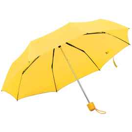 Зонт складной 'Foldi', механический, желтый, Цвет: желтый