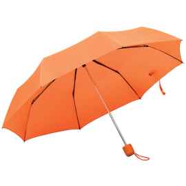 Зонт складной 'Foldi', механический, оранжевый, Цвет: оранжевый