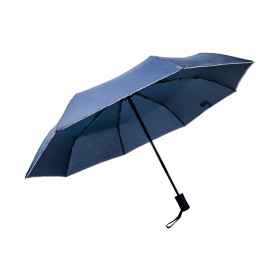 Зонт LONDON складной, автомат, темно-синий, D=100 см, 100% полиэстер, Цвет: тёмно-синий