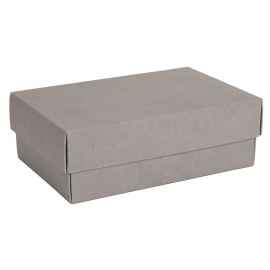 Коробка картонная, 'COLOR' 11,5*6*17 см, серый, Цвет: серый