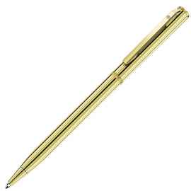 SLIM GOLD, ручка шариковая, золотистый, металл, Цвет: золотистый
