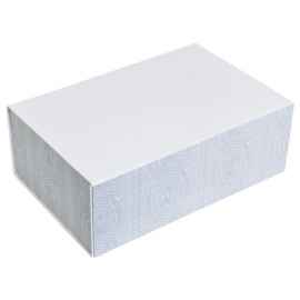 Коробка подарочная 'Irish'  складная,  белый,  20*30*11  см,  кашированный картон, тиснение, Цвет: белый