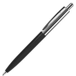 BUSINESS, ручка шариковая, черный/серебристый, металл/пластик, Цвет: черный, серебристый