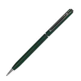 SLIM, ручка шариковая, зеленый/хром, металл, Цвет: зеленый, серебристый