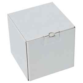 Коробка подарочная для кружки, размер 11*11*11 см., микрогофрокартон белый, Цвет: белый
