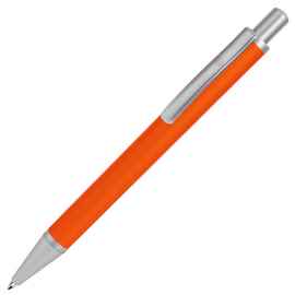 CLASSIC, ручка шариковая, оранжевый/серебристый, металл, Цвет: оранжевый, серебристый