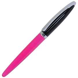 ORIGINAL, ручка-роллер, розовый/черный/хром, металл, Цвет: розовый, черный
