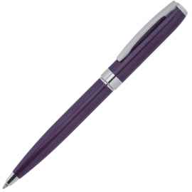 ROYALTY, ручка шариковая, фиолетовый/серебро, металл, лаковое покрытие, Цвет: фиолетовый, серебристый