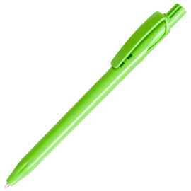 Ручка шариковая TWIN SOLID, зеленое яблоко, пластик, Цвет: зеленое яблоко
