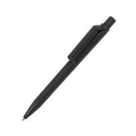 Ручка шариковая DOT, черный, матовое покрытие, пластик, Цвет: Чёрный