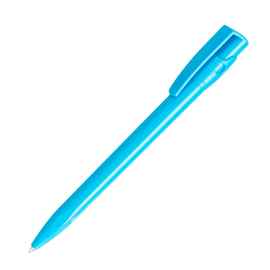Ручка шариковая KIKI SOLID, голубой, пластик, Цвет: голубой