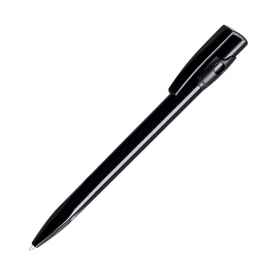 Ручка шариковая KIKI SOLID, черный, пластик, Цвет: Чёрный