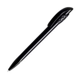 Ручка шариковая GOLF SOLID, черный, пластик, Цвет: Чёрный