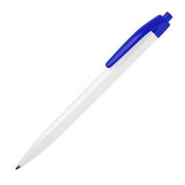 N8, ручка шариковая, белый/синий, пластик, Цвет: белый, синий