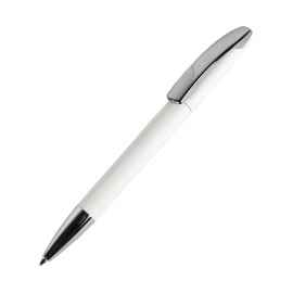 Ручка шариковая VIEW, белый, покрытие soft touch, пластик/металл, Цвет: белый