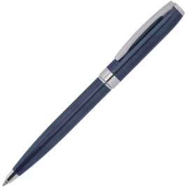 ROYALTY, ручка шариковая, синий/серебро, металл, лаковое покрытие, Цвет: синий, серебристый