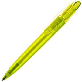 OTTO FROST, ручка шариковая, фростированный желтый, пластик, Цвет: желтый