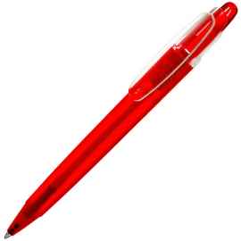 OTTO FROST, ручка шариковая, фростированный красный, пластик, Цвет: красный