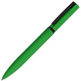 MIRROR BLACK, ручка шариковая, зеленый, металл, софт- покрытие, Цвет: зеленый