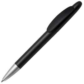 Ручка шариковая ICON, черный, непрозрачный пластик, Цвет: Чёрный