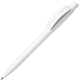 Ручка шариковая PIXEL, белый, непрозрачный пластик, Цвет: белый