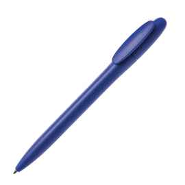 Ручка шариковая BAY, синий, непрозрачный пластик, Цвет: синий