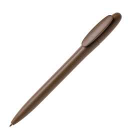 Ручка шариковая BAY, коричневый, непрозрачный пластик, Цвет: коричневый