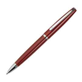 DELICATE, ручка шариковая, бордовый/хром, металл, Цвет: бордовый