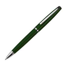 DELICATE, ручка шариковая, темно-зеленый/хром, металл, Цвет: Тёмно-зелёный