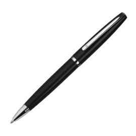DELICATE, ручка шариковая, черный/хром, металл, Цвет: Чёрный