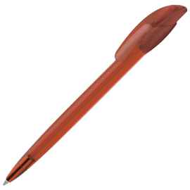 Ручка шариковая GOLF LX, прозрачный оранжевый, пластик, Цвет: оранжевый